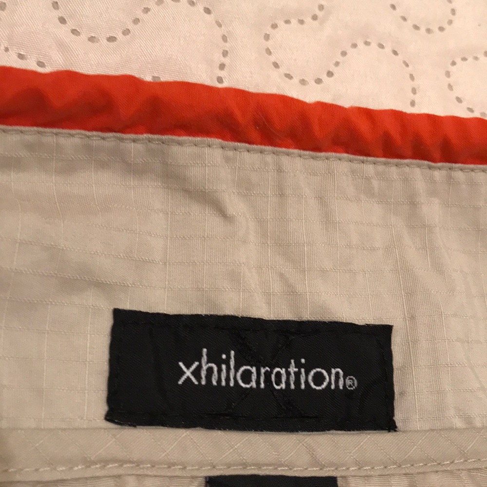 Xhilaration Tan and Orange Outdoor Vest Size M - Picture 7 of 15